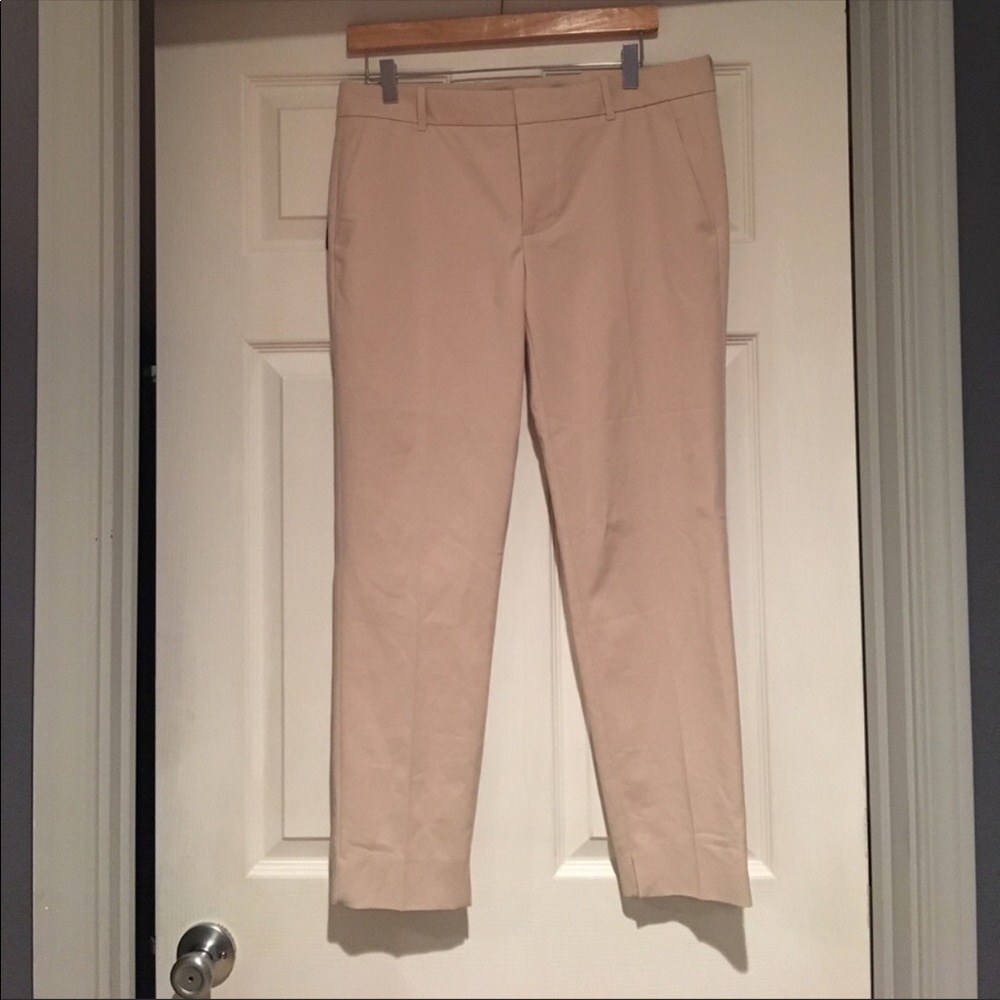 NWT Cropped Beige Zara Pants Sz. 12
